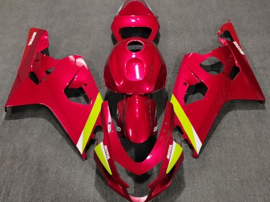 Shop Gloss Red Suzuki GSXR750 Motorcycle Fairings 04-05