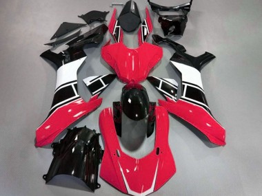 Shop Gloss Red White and Black Yamaha R1 Motorcycle Fairings 15-19