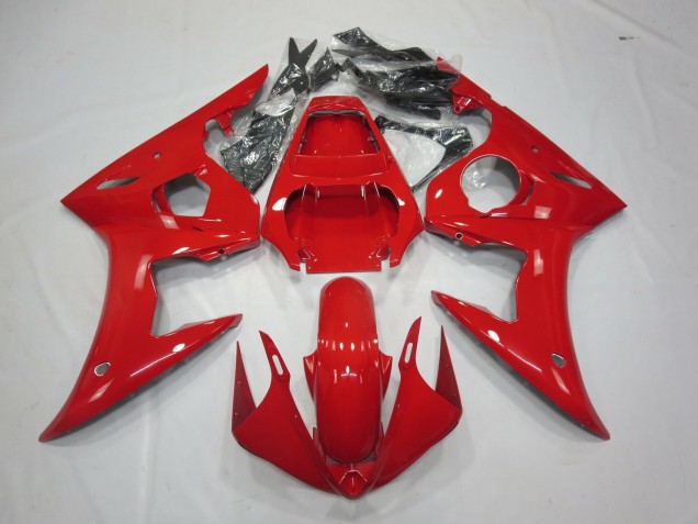 Shop Gloss Red Yamaha R6 Motorcycle Fairings 03-04 Shop Gloss Red Yamaha R6 Motorcycle Fairings 03-04