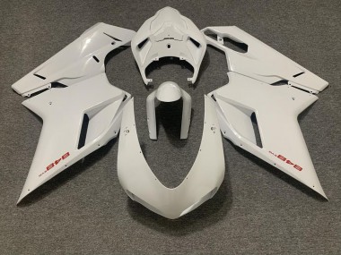 Shop Gloss White Ducati 848 Motorcycle Fairings 1098 Motorcycle Fairings 1198 Motorcycle Fairings 07-12