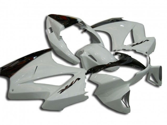 Shop Gloss White Honda VFR800 Motorcycle Fairings 02-12 Shop Gloss White Honda VFR800 Motorcycle Fairings 02-12