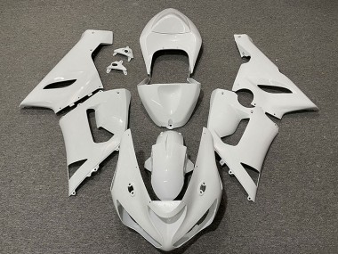 Shop Gloss White Kawasaki ZX6R Motorcycle Fairings 05-06