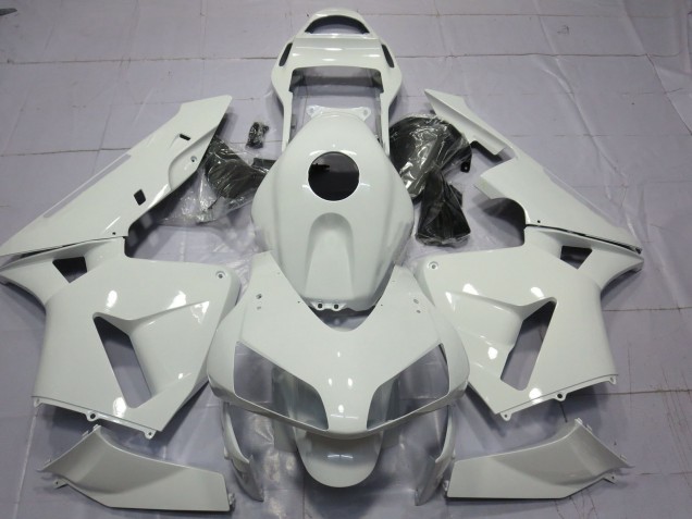 Shop Gloss White Plain Honda CBR600RR Motorcycle Fairings 03-04 Shop Gloss White Plain Honda CBR600RR Motorcycle Fairings 03-04