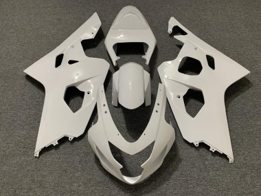 Shop Gloss White Suzuki GSXR Motorcycle Fairings 600-750 Motorcycle Fairings 04-05
