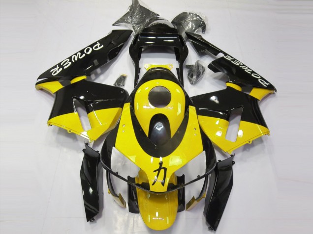 Shop Gloss Yellow Power Honda CBR600RR Motorcycle Fairings 03-04 Shop Gloss Yellow Power Honda CBR600RR Motorcycle Fairings 03-04