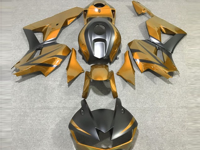 Shop Gold and Matte Black Honda CBR600RR Motorcycle Fairings 13-20 Shop Gold and Matte Black Honda CBR600RR Motorcycle Fairings 13-20