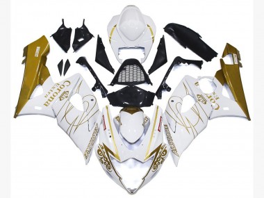 Shop Gold Gloss Corona Custom Suzuki GSXR Motorcycle Fairings 1000 Motorcycle Fairings 05-06