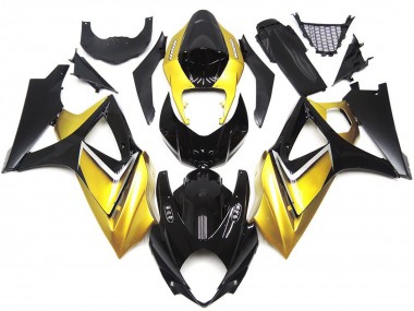 Shop Gold Yellow Custom OEM Style Suzuki GSXR Motorcycle Fairings 1000 Motorcycle Fairings 07-08