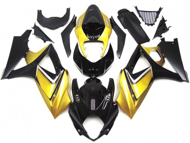 Shop Gold Yellow Custom OEM Style Suzuki GSXR Motorcycle Fairings 1000 Motorcycle Fairings 07-08 Shop Gold Yellow Custom OEM Style Suzuki GSXR Motorcycle Fairings 1000 Motorcycle Fairings 07-08
