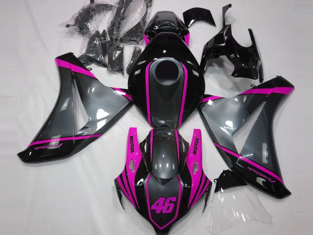 Shop Gray Motul & Pink Honda CBR1000RR Motorcycle Fairings 08-11 Shop Gray Motul & Pink Honda CBR1000RR Motorcycle Fairings 08-11