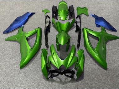 Shop Green and Blue Suzuki GSXR750 Motorcycle Fairings 08-10