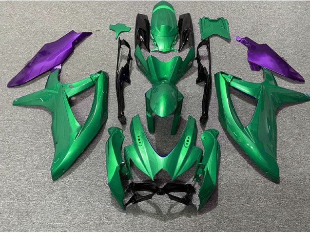 Shop Green and Purple Suzuki GSXR750 Motorcycle Fairings 08-10 Shop Green and Purple Suzuki GSXR750 Motorcycle Fairings 08-10