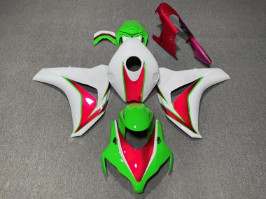 Shop Green and Red Gloss Honda CBR1000RR Motorcycle Fairings 08-11