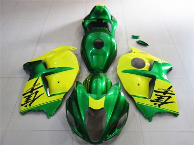 Shop Green and Yellow Suzuki GSXR Motorcycle Fairings 1300 Motorcycle Fairings 97-07
