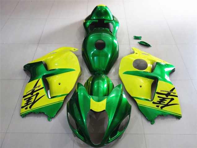 Shop Green and Yellow Suzuki GSXR Motorcycle Fairings 1300 Motorcycle Fairings 97-07 Shop Green and Yellow Suzuki GSXR Motorcycle Fairings 1300 Motorcycle Fairings 97-07