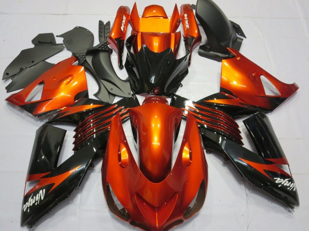 Shop Green Black Kawasaki ZX14R Motorcycle Fairings 06-11 Shop Green Black Kawasaki ZX14R Motorcycle Fairings 06-11
