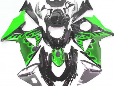 Shop Green Flame Suzuki GSXR Motorcycle Fairings 1000 Motorcycle Fairings 09-16