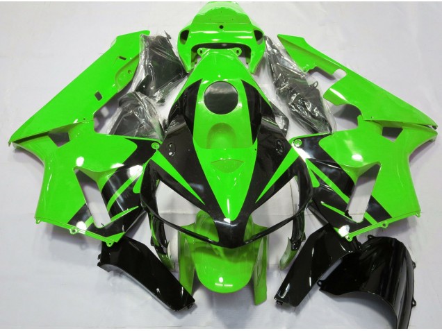 Shop Green & Gloss Black Design Honda CBR600RR Motorcycle Fairings 05-06 Shop Green & Gloss Black Design Honda CBR600RR Motorcycle Fairings 05-06