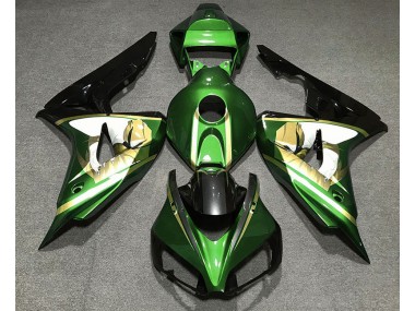 Shop Green & Gold Honda CBR1000RR Motorcycle Fairings 06-07