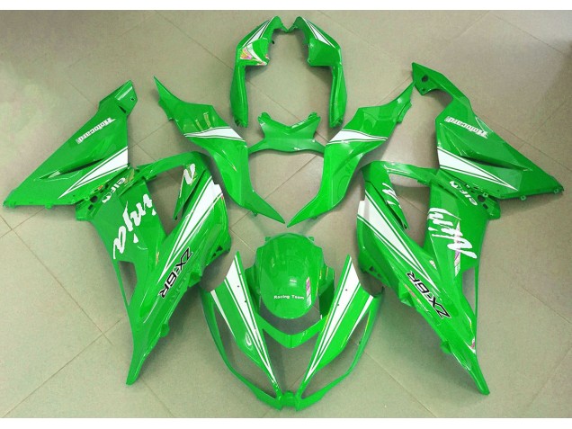 Shop Green Ninja Kawasaki ZX6R Motorcycle Fairings 13-18 Shop Green Ninja Kawasaki ZX6R Motorcycle Fairings 13-18