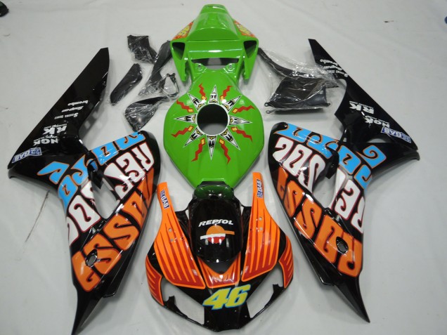 Shop Green Rossi Honda CBR1000RR Motorcycle Fairings 06-07 Shop Green Rossi Honda CBR1000RR Motorcycle Fairings 06-07