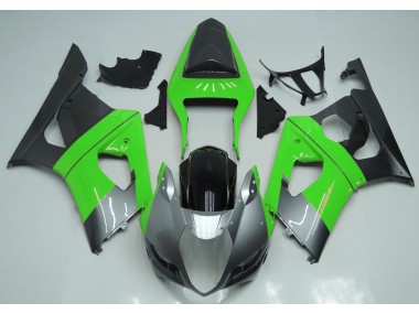 Shop Green Silver and Black Suzuki GSXR Motorcycle Fairings 1000 Motorcycle Fairings 03-04