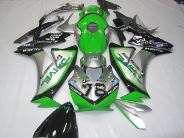 Shop Green Silver Honda CBR1000RR Motorcycle Fairings 12-16
