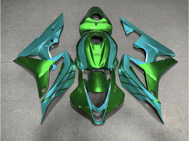 Shop Green & Teal Honda CBR600RR Motorcycle Fairings 07-08 Shop Green & Teal Honda CBR600RR Motorcycle Fairings 07-08
