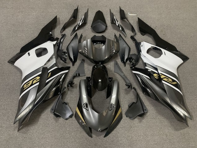 Shop Gunmetal Grey and Gold Yamaha R6 Motorcycle Fairings 17-19 Shop Gunmetal Grey and Gold Yamaha R6 Motorcycle Fairings 17-19