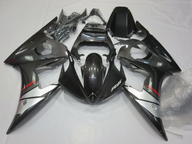 Shop Gunmetal Yamaha R6 Motorcycle Fairings 05