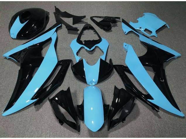 Shop High Viz Blue Yamaha R6 Motorcycle Fairings 08-16 Shop High Viz Blue Yamaha R6 Motorcycle Fairings 08-16