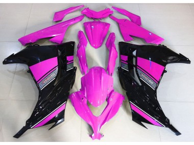 Shop Hot Pink and Black Kawasaki Ninja Motorcycle Fairings 300 Motorcycle Fairings 13-18