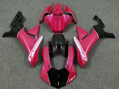 Shop Hot Pink and Black Yamaha R1 Motorcycle Fairings 15-19