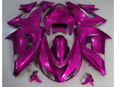 Shop Hot Pink Plain Kawasaki ZX10R Motorcycle Fairings 06-07