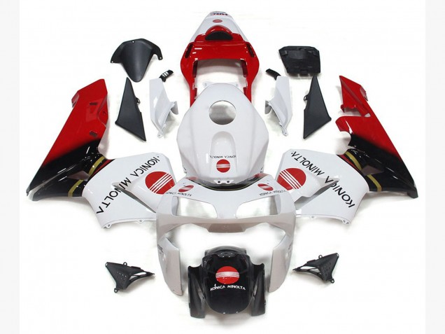 Shop Konica Red Honda CBR600RR Motorcycle Fairings 03-04 Shop Konica Red Honda CBR600RR Motorcycle Fairings 03-04