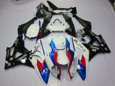 Shop Light Blue and Black BMW S1000RR Motorcycle Fairings 09-16