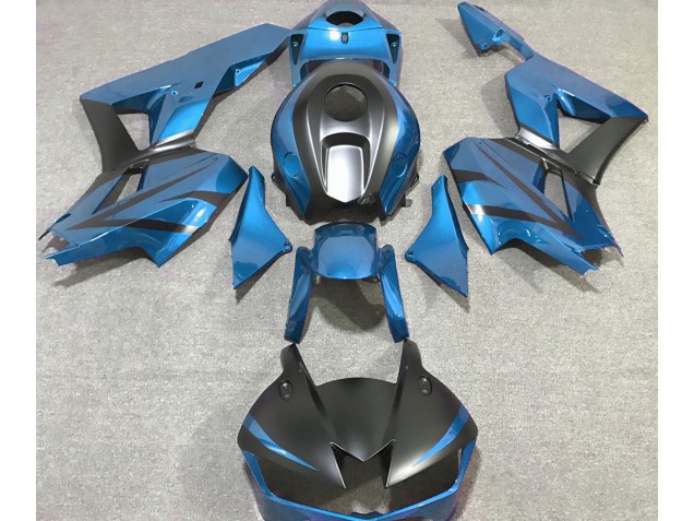 Shop Light Blue and Matte Black Honda CBR600RR Motorcycle Fairings 13-20 Shop Light Blue and Matte Black Honda CBR600RR Motorcycle Fairings 13-20
