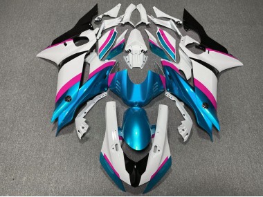 Shop Light Blue and Pink Yamaha R6 Motorcycle Fairings 17-19