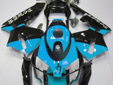 Shop Light Blue Power Honda CBR600RR Motorcycle Fairings 03-04