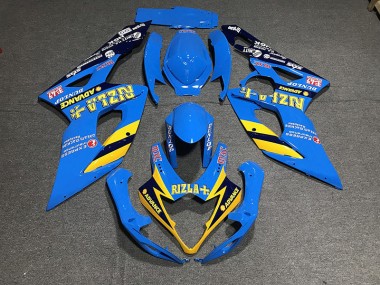 Shop Light Blue Rizla Suzuki GSXR Motorcycle Fairings 1000 Motorcycle Fairings 05-06