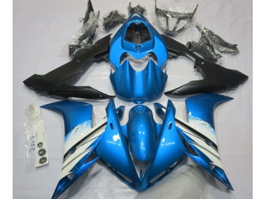 Shop Light Blue & White Yamaha R1 Motorcycle Fairings 04-06