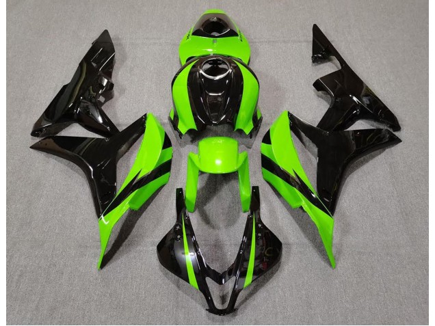 Shop Lime Green and Black Honda CBR600RR Motorcycle Fairings 07-08 Shop Lime Green and Black Honda CBR600RR Motorcycle Fairings 07-08