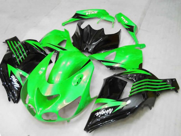 Shop Lime Kawasaki ZX14R Motorcycle Fairings 06-11 Shop Lime Kawasaki ZX14R Motorcycle Fairings 06-11
