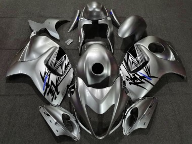 Shop Liquid Silver & Blue Suzuki GSXR Motorcycle Fairings 1300 Motorcycle Fairings 08-19