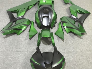 Shop Lizard Green and Matte Black Honda CBR600RR Motorcycle Fairings 13-20