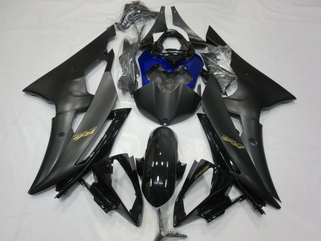 Shop Matte and Blue Yamaha R6 Motorcycle Fairings 08-16 Shop Matte and Blue Yamaha R6 Motorcycle Fairings 08-16