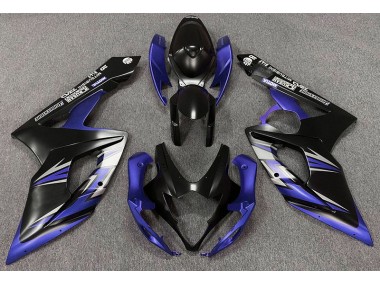 Shop Matte Black and Blue Suzuki GSXR Motorcycle Fairings 1000 Motorcycle Fairings 05-06