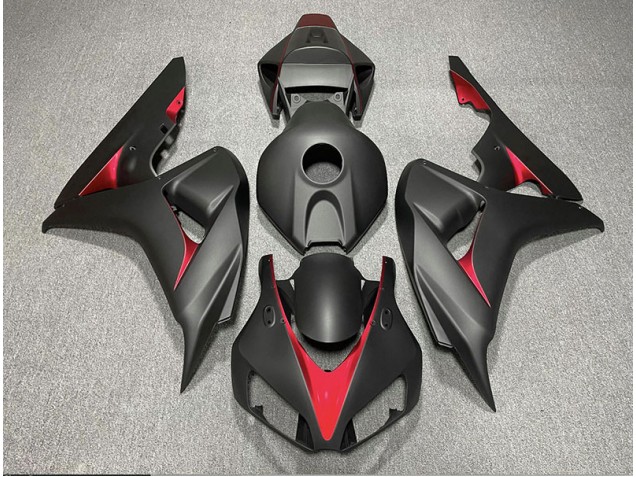 Shop Matte Black and Light Blue Honda CBR1000RR Motorcycle Fairings 06-07 Shop Matte Black and Light Blue Honda CBR1000RR Motorcycle Fairings 06-07