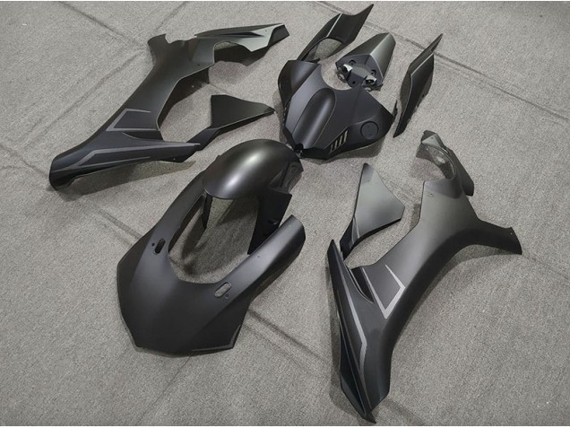 Shop Matte Black Custom Logos Yamaha R1 Motorcycle Fairings 15-19 Shop Matte Black Custom Logos Yamaha R1 Motorcycle Fairings 15-19