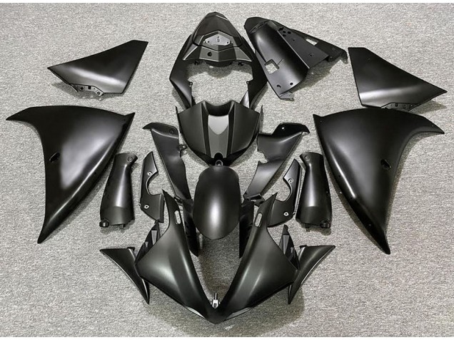 Shop Matte Black & Gold Yamaha R1 Motorcycle Fairings 09-12 Shop Matte Black & Gold Yamaha R1 Motorcycle Fairings 09-12